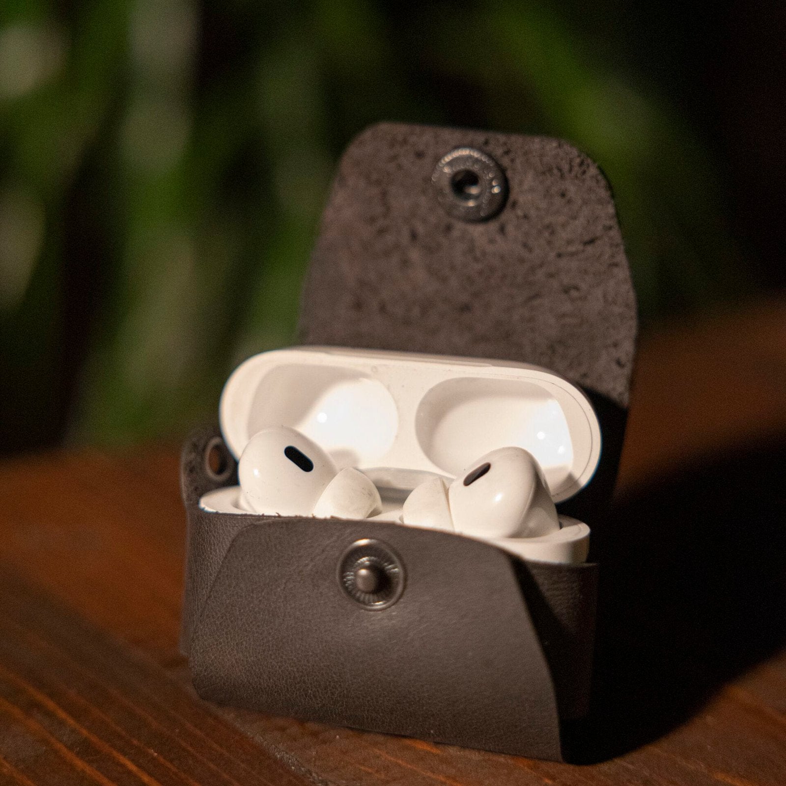 TABA Deri Airpods Kılıfı el yapımı hakiki deri - DeryCraft
